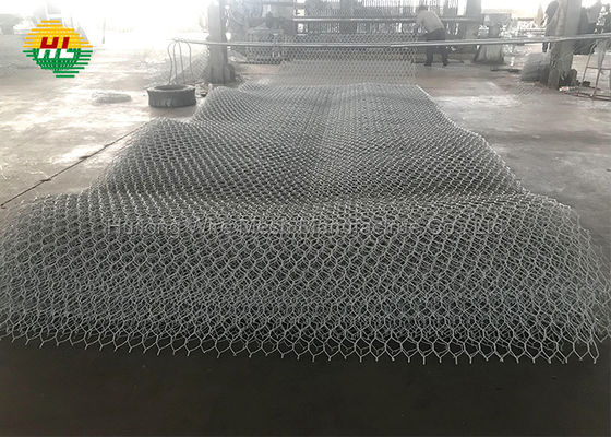 熱い浸された電流を通されたGabion箱の頑丈な2x1x1mを金網