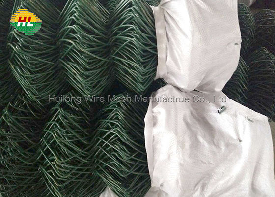 HUILONG 1-4」ポリ塩化ビニールは運動場のためのダイヤモンドの網の塀に塗った