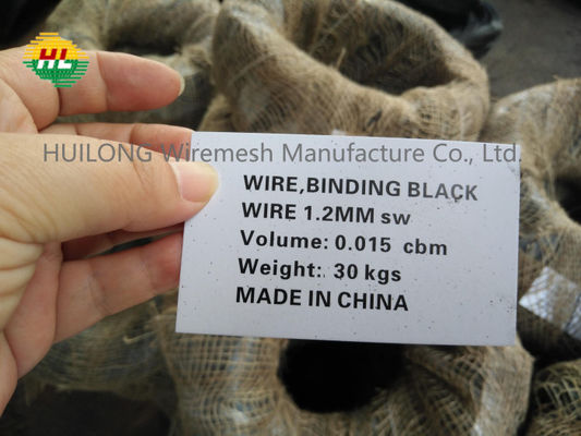 よい柔軟性のコイルISO9001ごとの1.2mmの直径の鉄の結合ワイヤー30kg
